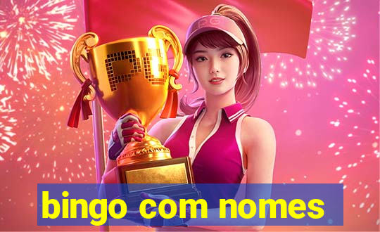 bingo com nomes